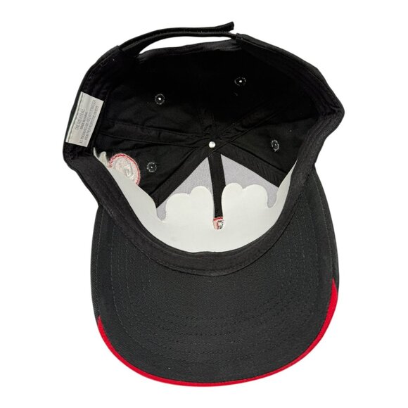 Coca-Cola Nascar Logo No 19 Embroidered Signature Baseball Cap Black Red - Picture 5 of 6